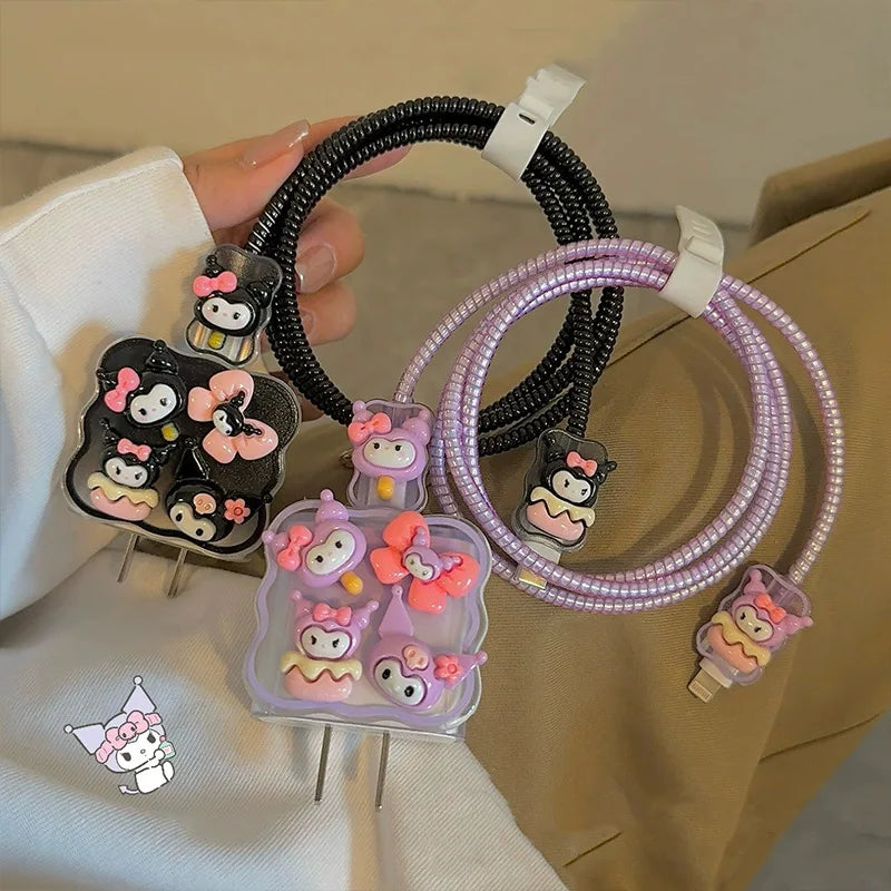 New Arrival Data Cable Protective Cover Cute Charging Outwear Suitable For Apple Charger Winding Suitable For Charging Cable