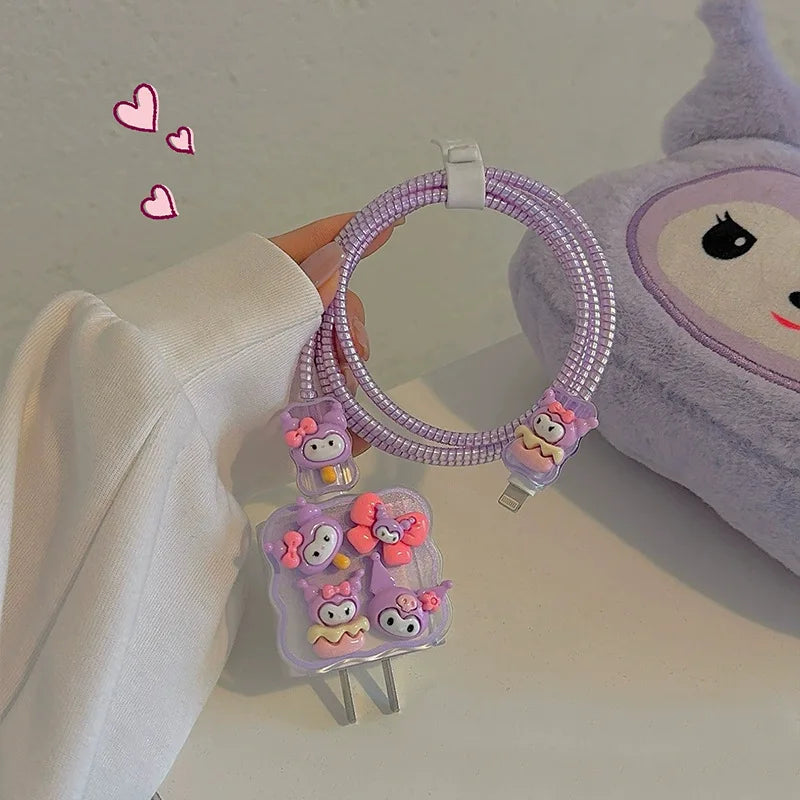 New Arrival Data Cable Protective Cover Cute Charging Outwear Suitable For Apple Charger Winding Suitable For Charging Cable