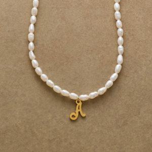 Mikumi Monogram Necklace